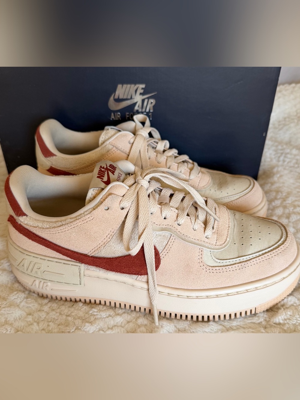 Nike Women’s AF1 Shadow - Shimmer/Mars Stone/Sanddrift